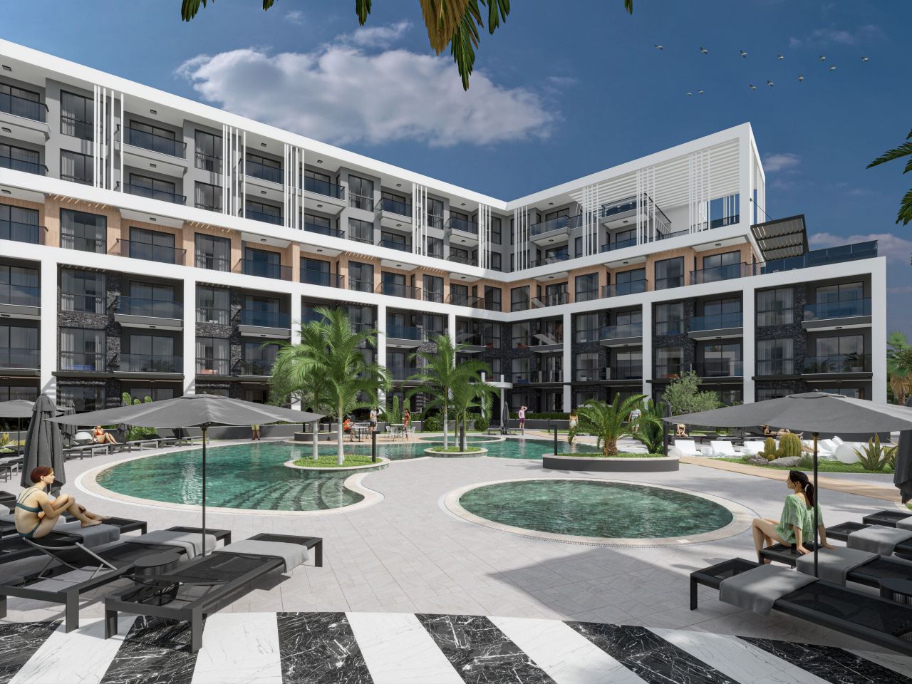 Квартира в Анталии, Турция, 48 м2 фото 5