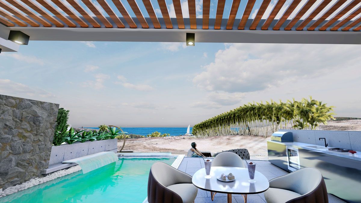 Апартаменты в Эсентепе, Кипр, 80 м2 фото 2