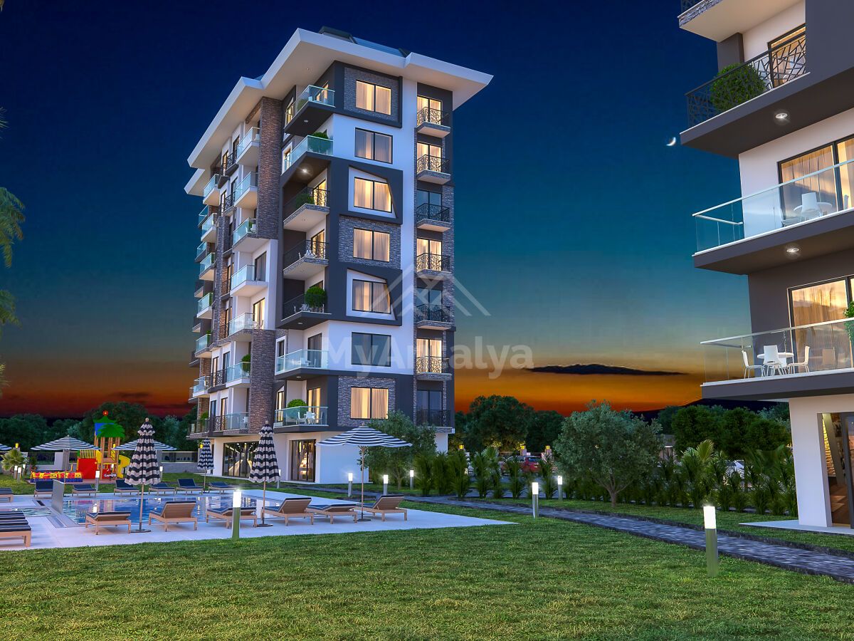 Квартира в Алании, Турция, 60 м2 фото 2