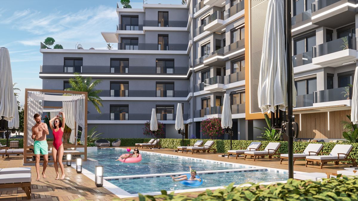 Квартира İskele Mh., Турция, 68 м2 фото 5