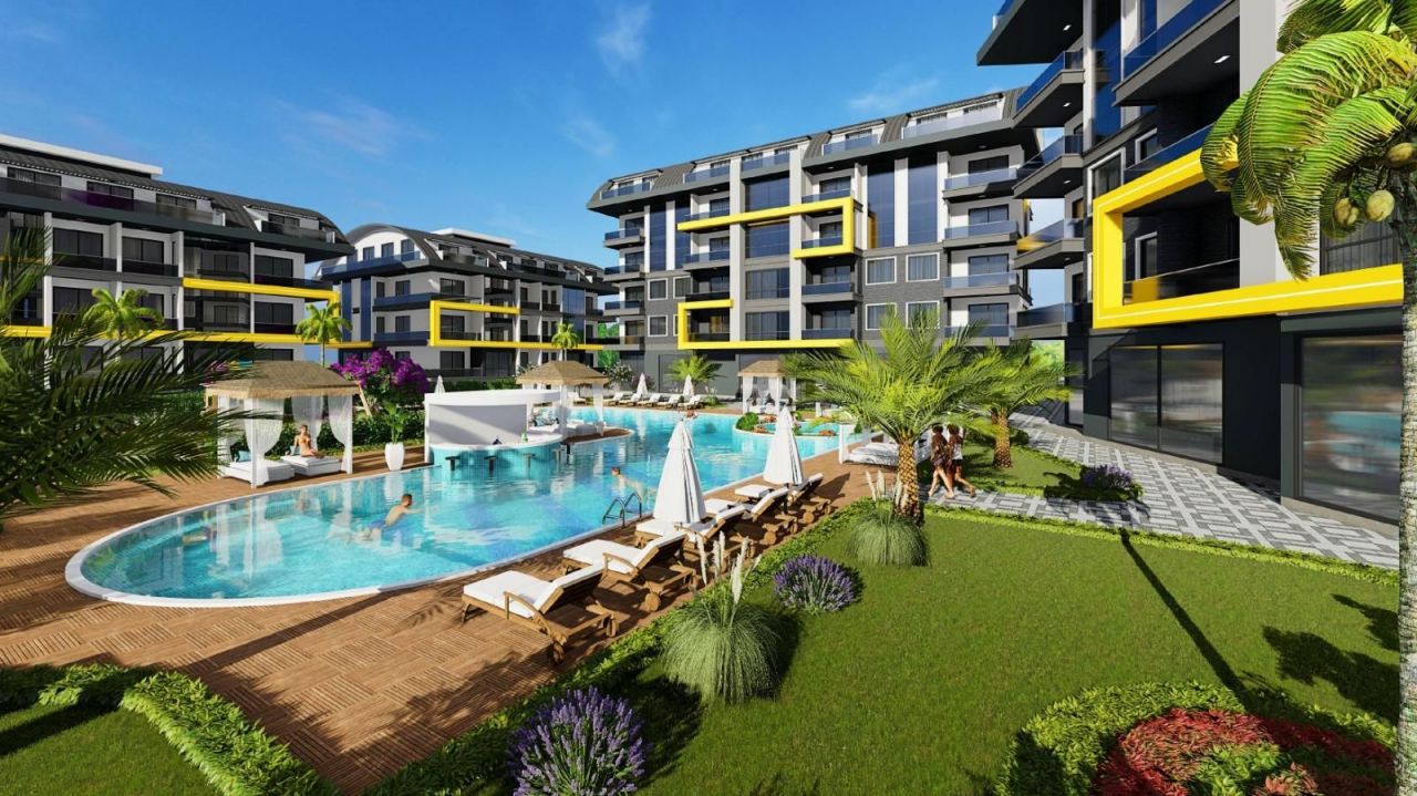 Квартира в Алании, Турция, 52 м2 фото 3
