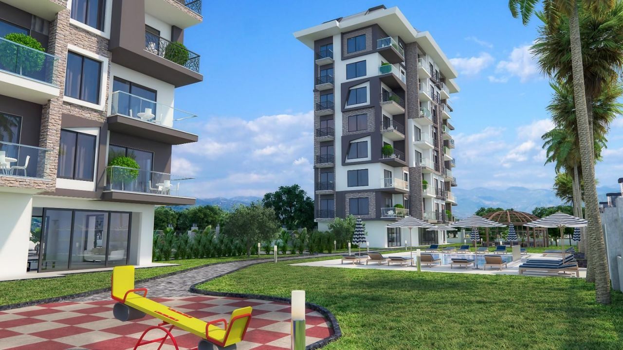 Квартира в Алании, Турция, 60 м2 фото 2