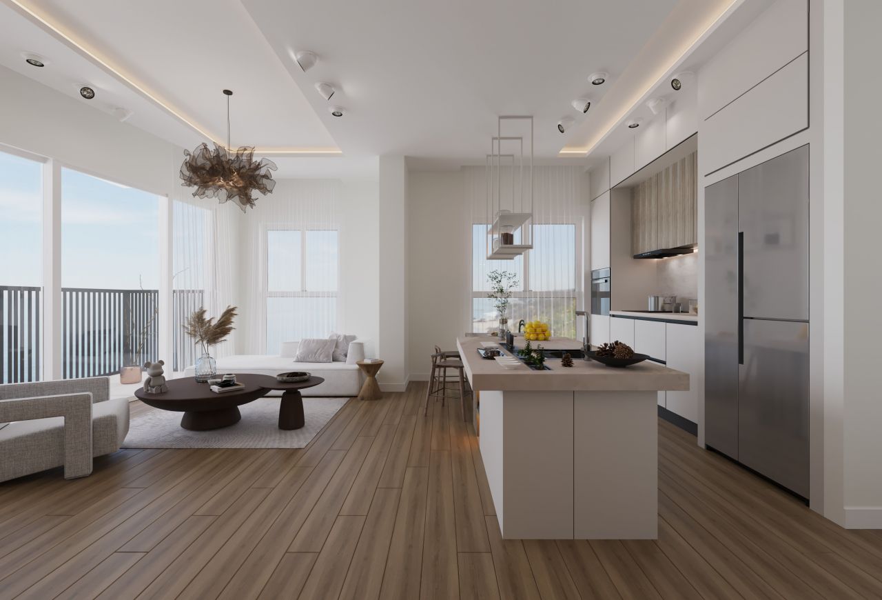 Апартаменты в Мерсине, Турция, 50 м2 фото 3