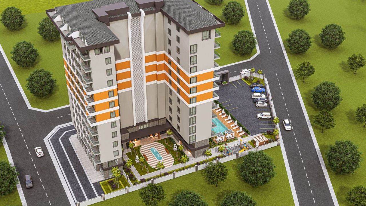 Квартира в Алании, Турция, 55 м2 фото 2