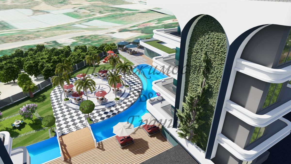 Апартаменты в Алании, Турция, 55 м2 фото 5