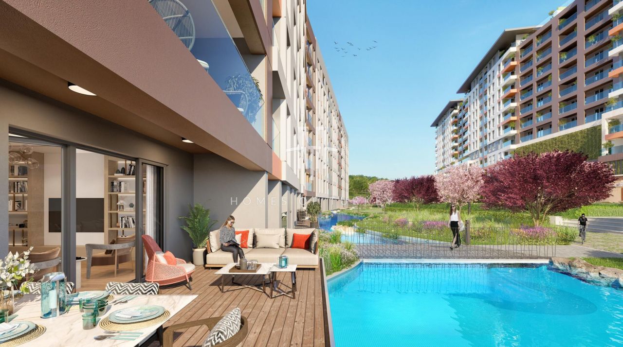 Апартаменты в Стамбуле, Турция, 64 м2 фото 4