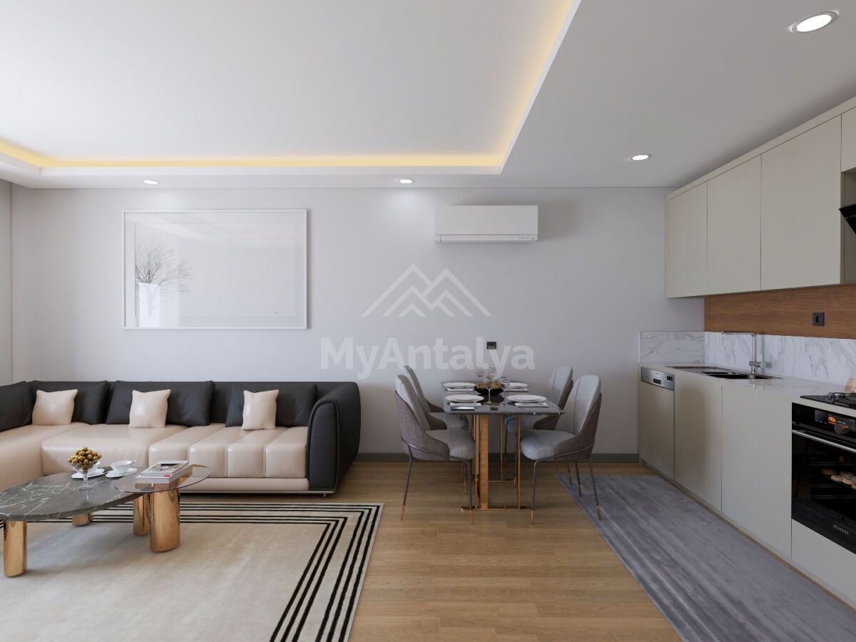 Квартира в Анталии, Турция, 55 м2 фото 3