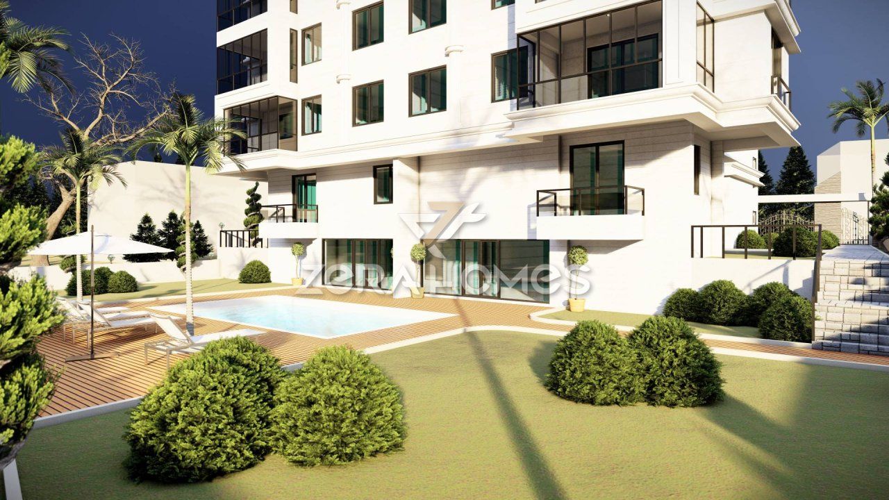 Квартира в Газипаше, Турция, 60 м2 фото 2