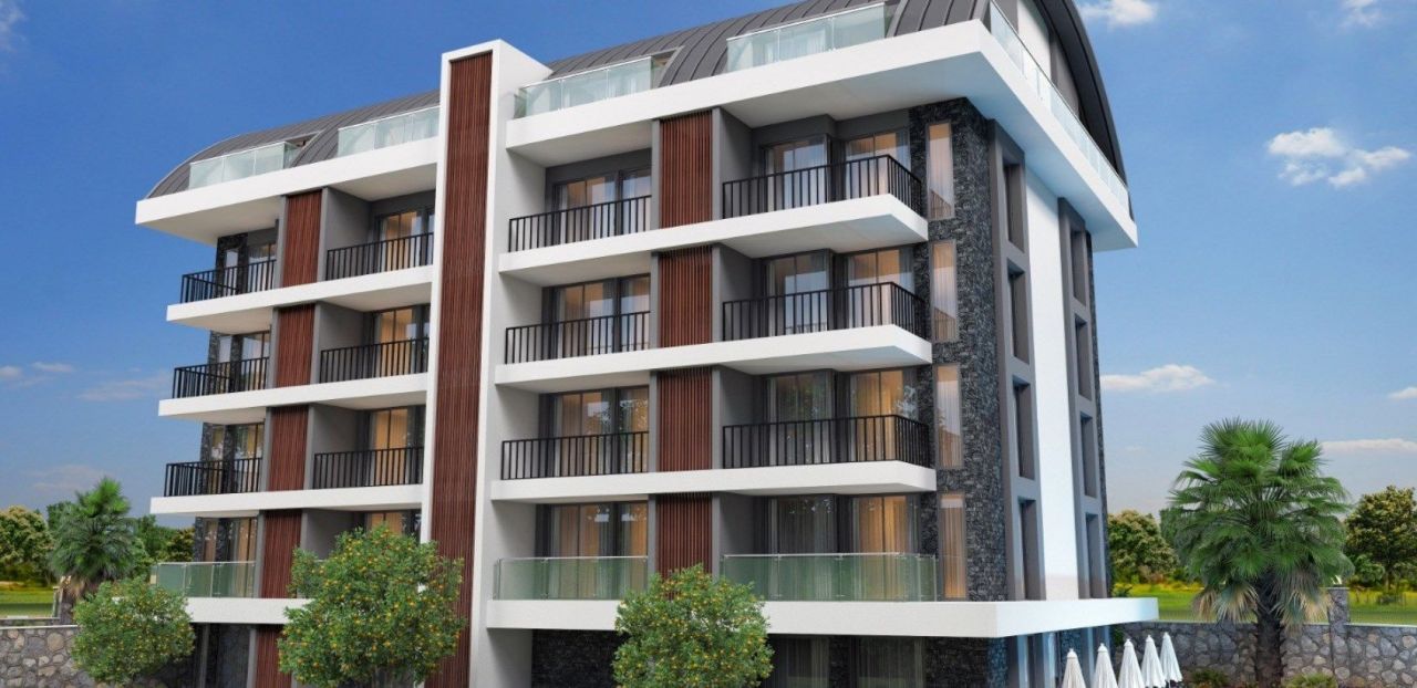 Квартира в Алании, Турция, 50 м2 фото 2