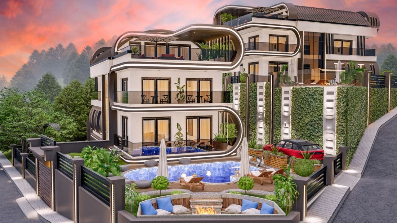 Вилла в Алании, Турция, 500 м2 фото 2