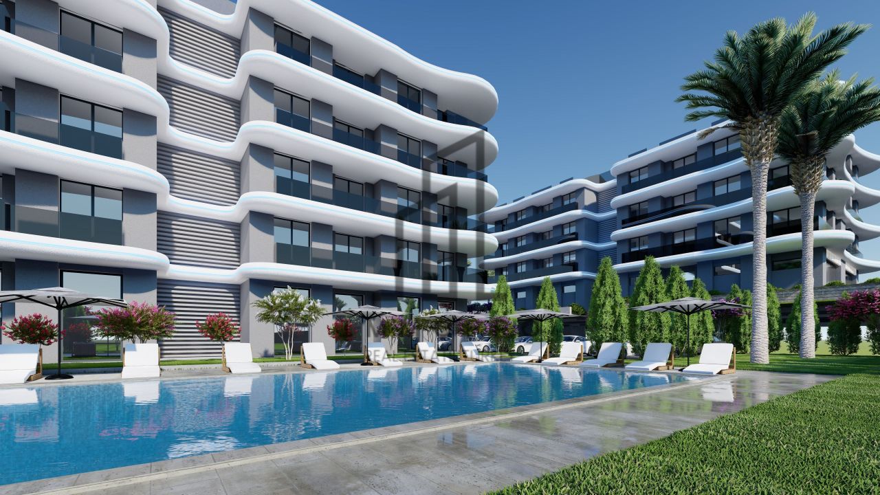 Апартаменты в Алании, Турция, 47 м2 фото 4