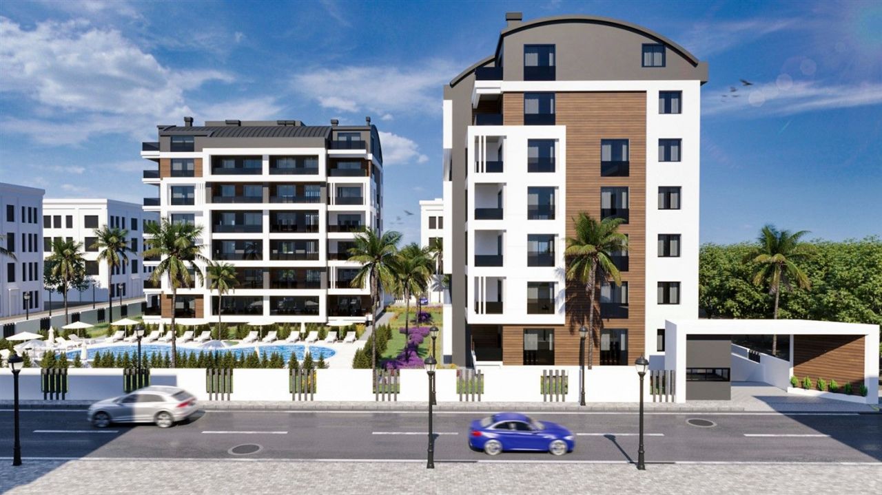 Квартира в Анталии, Турция, 55 м2 фото 5