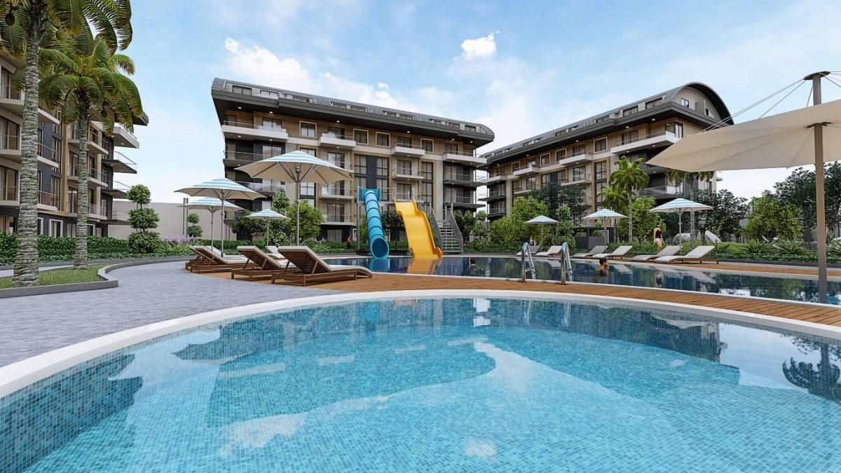 Квартира в Алании, Турция, 48 м2 фото 2