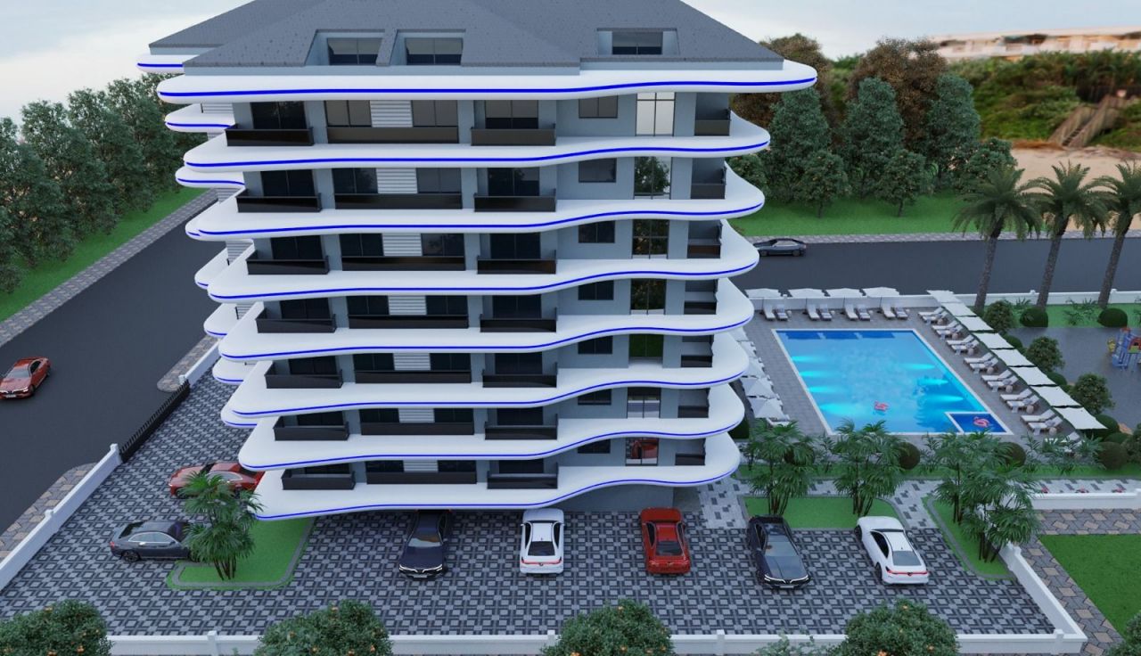 Апартаменты в Авсалларе, Турция, 57 м2 фото 5