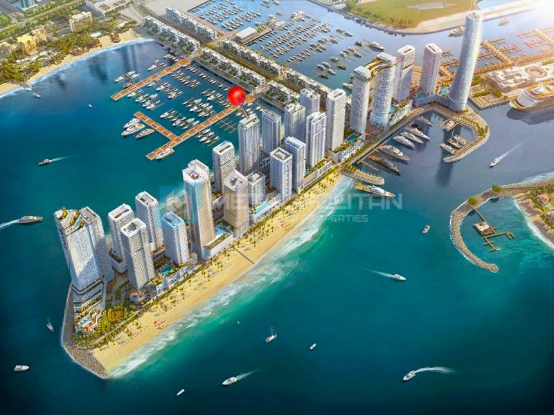Апартаменты EMAAR Beachfront, ОАЭ, 69.49 м2 фото 5