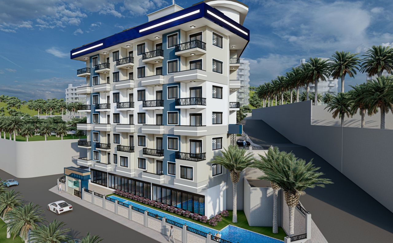 Квартира в Алании, Турция, 48 м2 фото 4