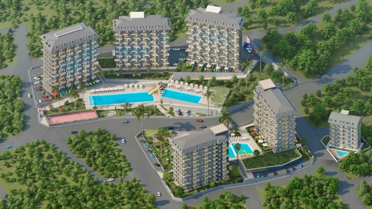 Квартира в Авсалларе, Турция, 55 м2 фото 3