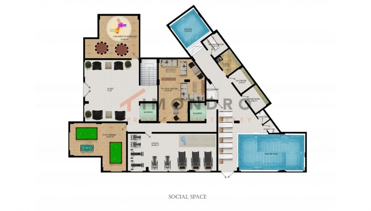 Квартира в Алании, Турция, 90 м2 фото 5