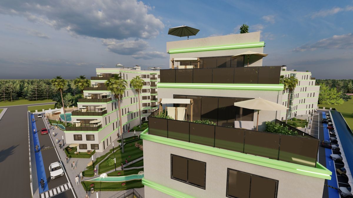 Квартира Zeytinlik Mah. Varsak, Турция, 82 м2 фото 4
