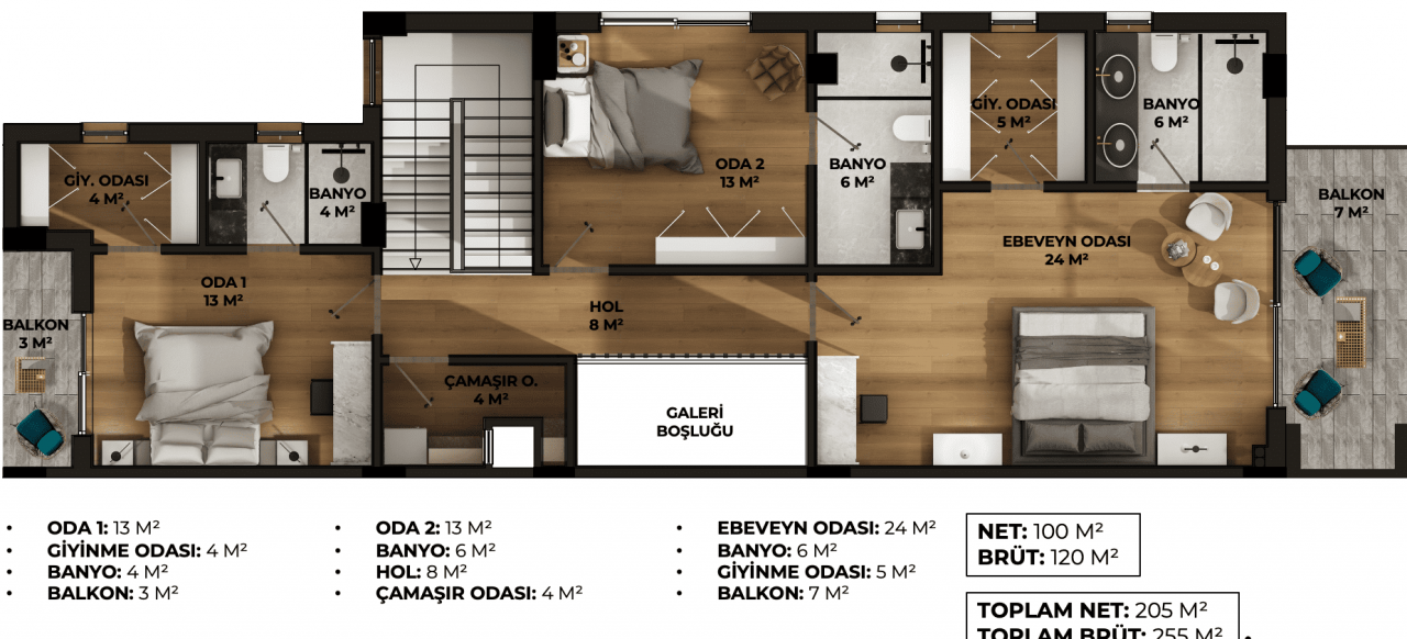 Вилла в Анталии, Турция, 210 м2 фото 4