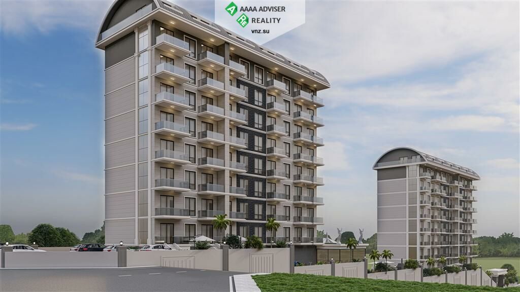 Квартира в Алании, Турция, 55 м2 фото 2
