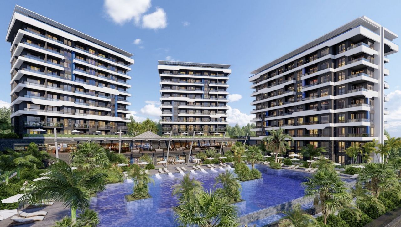 Апартаменты в Алании, Турция, 56 м2 фото 5