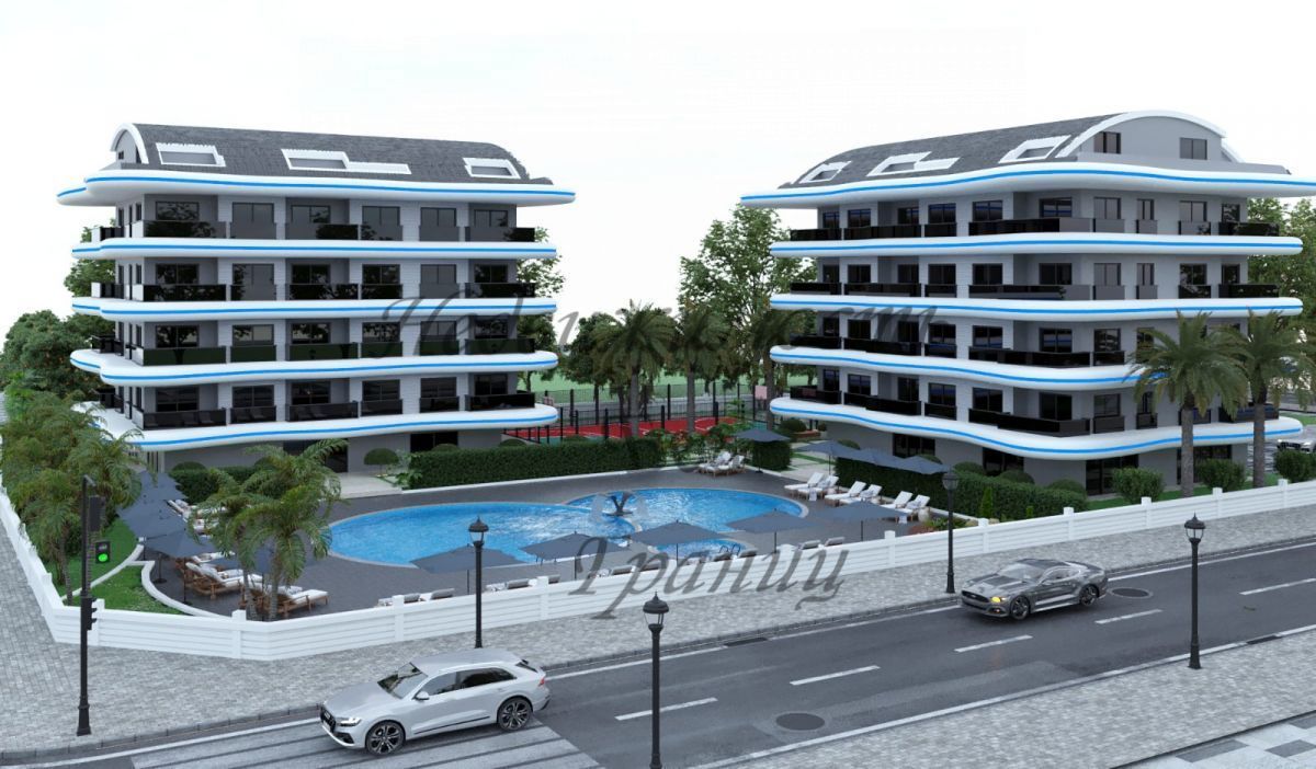 Апартаменты в Алании, Турция, 47 м2 фото 2