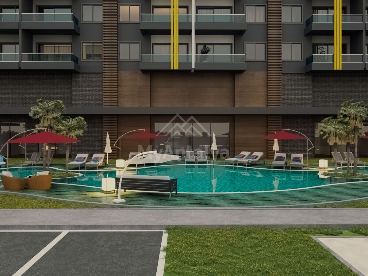 Квартира в Алании, Турция, 50 м2 фото 4