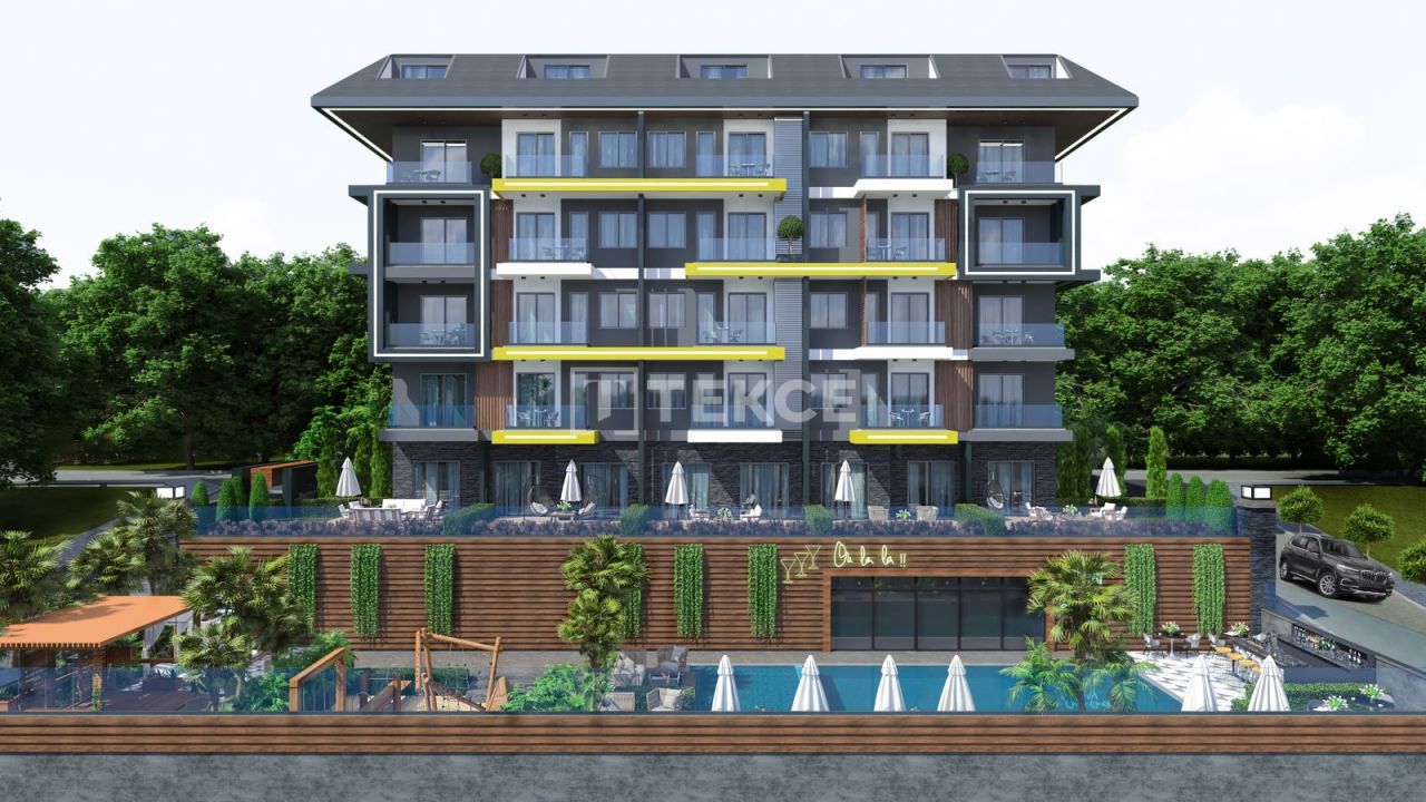 Апартаменты в Алании, Турция, 60 м2 фото 3