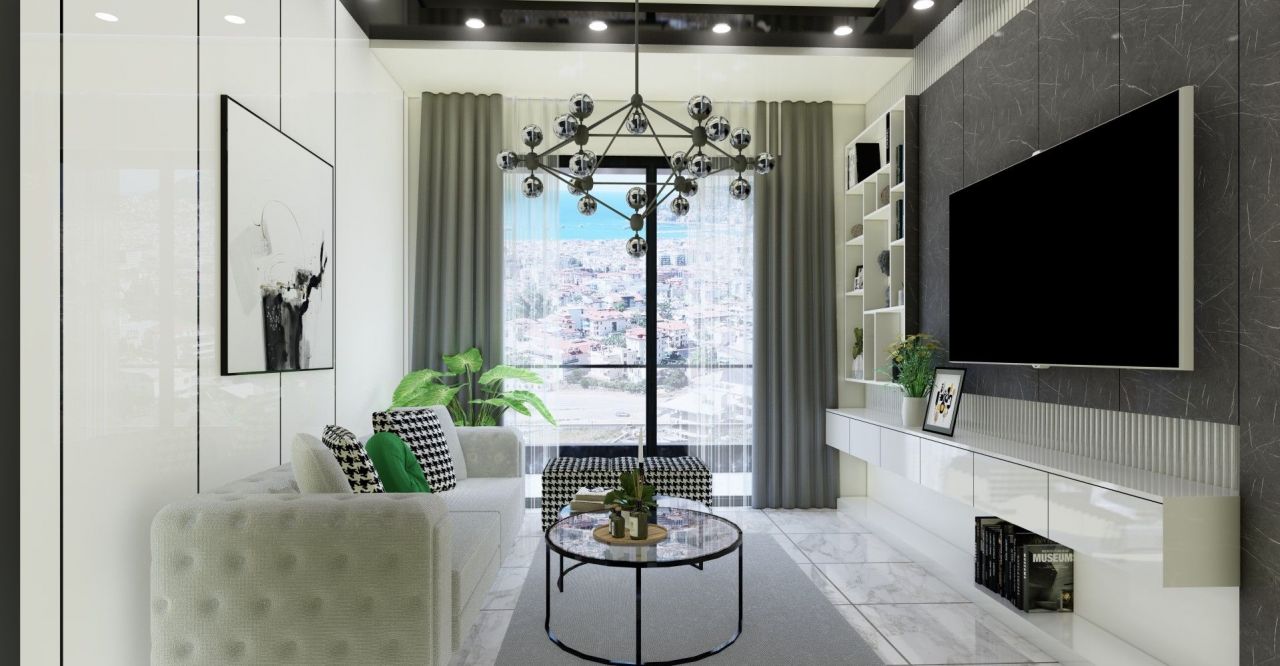 Квартира в Алании, Турция, 47 м2 фото 2