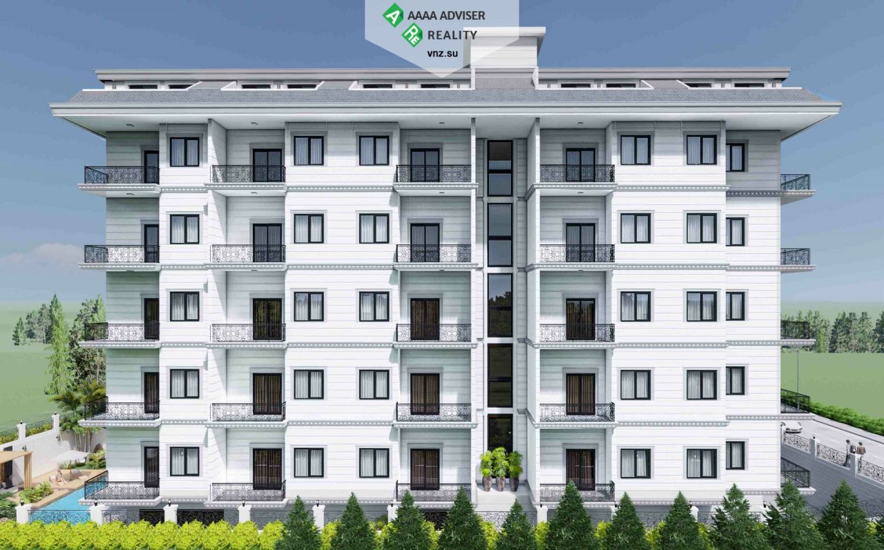 Квартира в Алании, Турция, 50 м2 фото 2