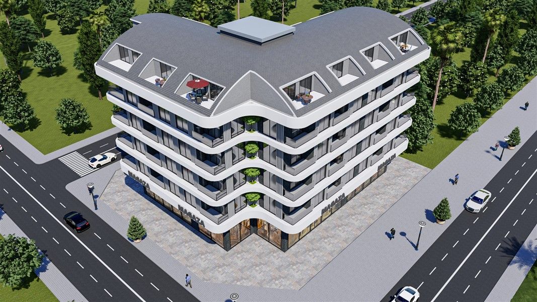 Пентхаус в Газипаше, Турция, 46 м2 фото 4