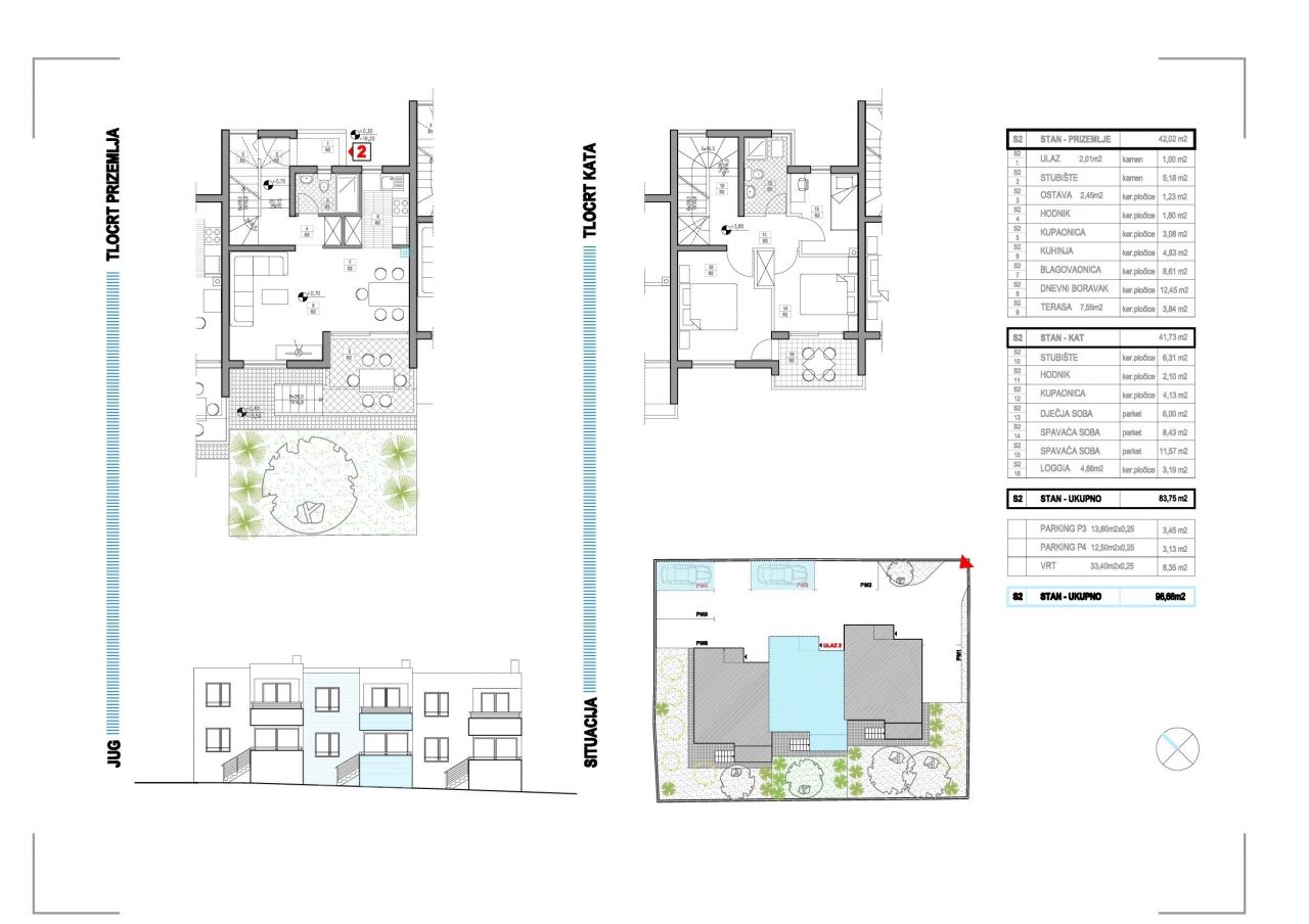 Квартира в Задаре, Хорватия, 85 м2 фото 3