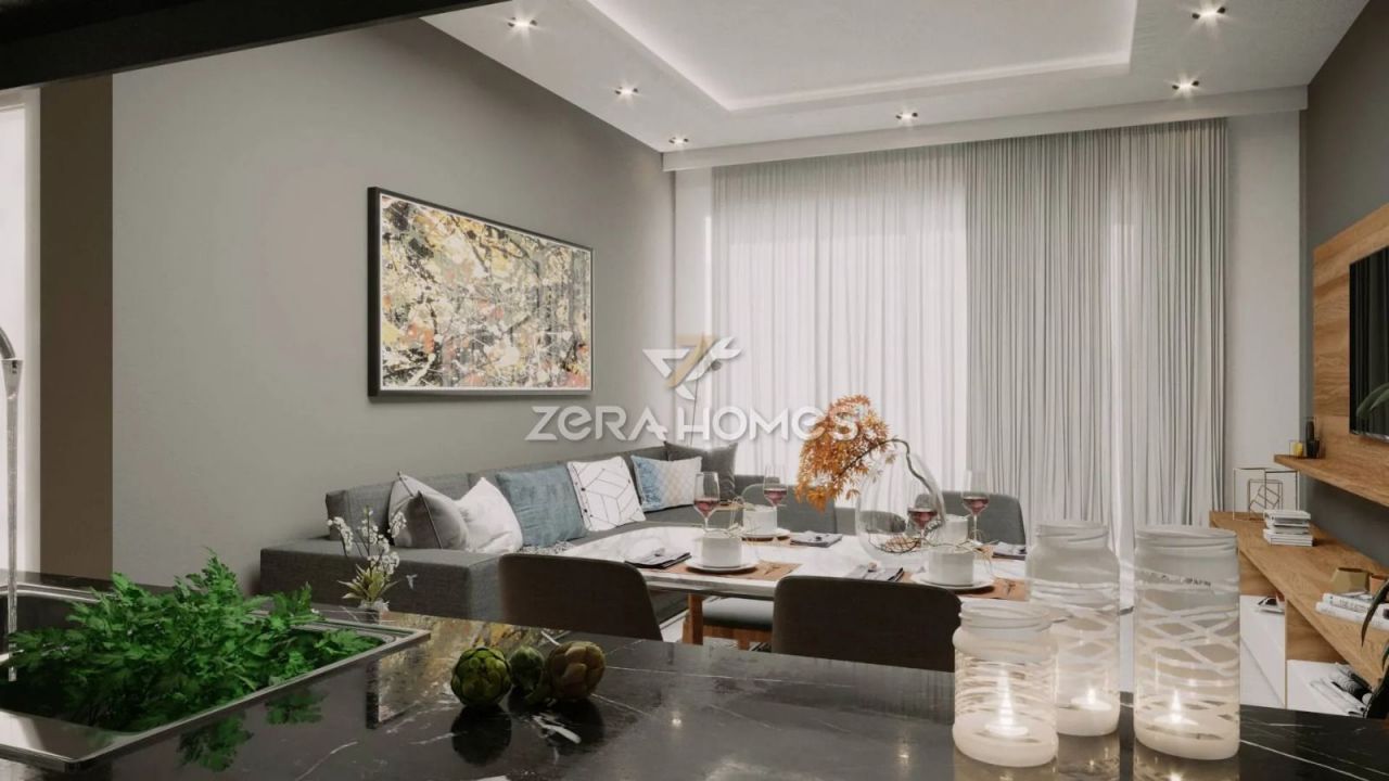 Квартира в Авсалларе, Турция, 45 м2 фото 2