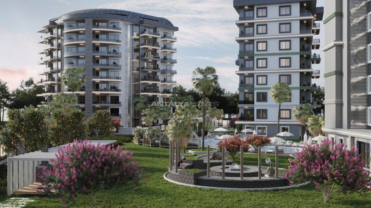 Апартаменты в Алании, Турция, 40 м2 фото 3