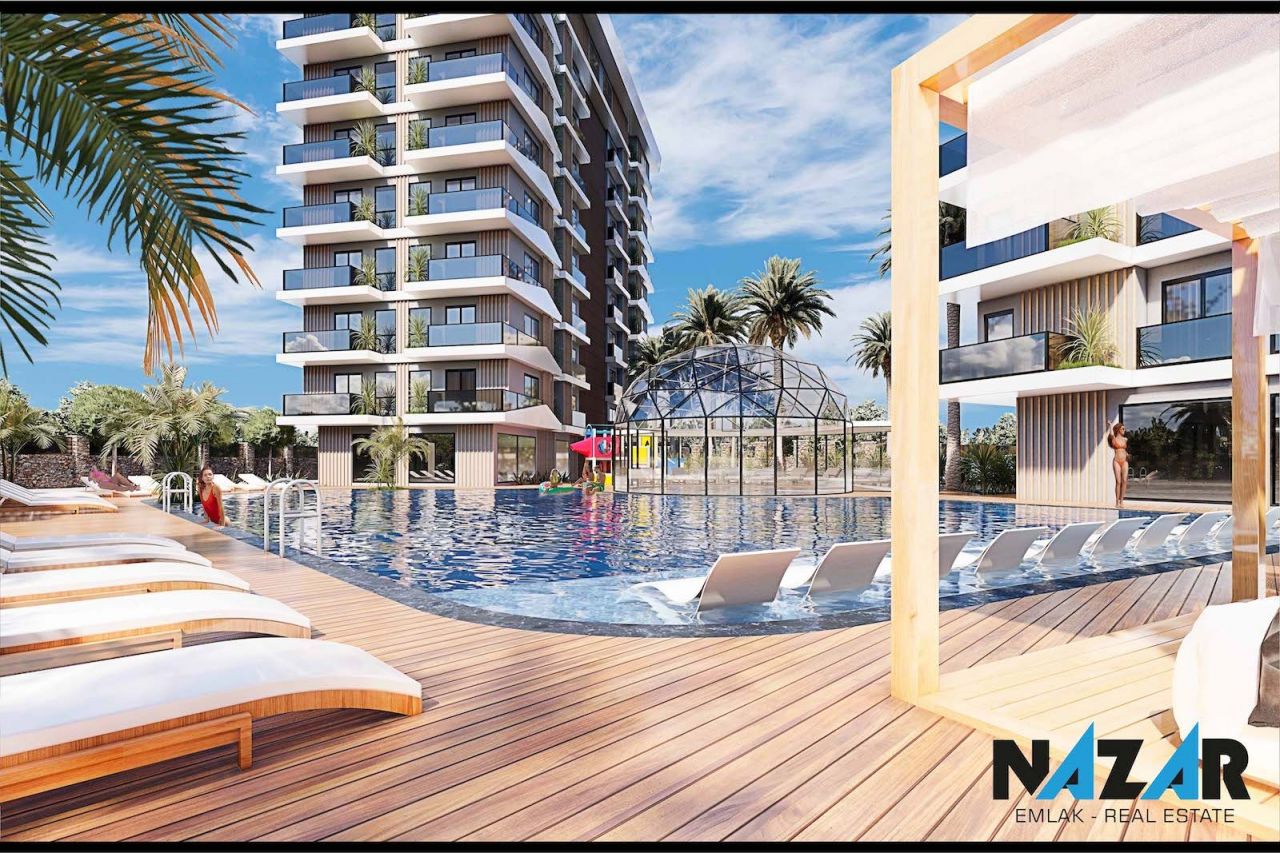 Апартаменты в Алании, Турция, 90 м2 фото 4