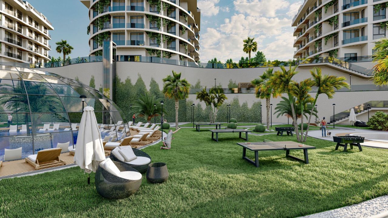 Апартаменты в Алании, Турция, 52 м2 фото 2