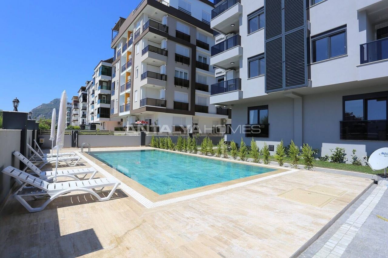 Апартаменты в Анталии, Турция, 50 м2 фото 2