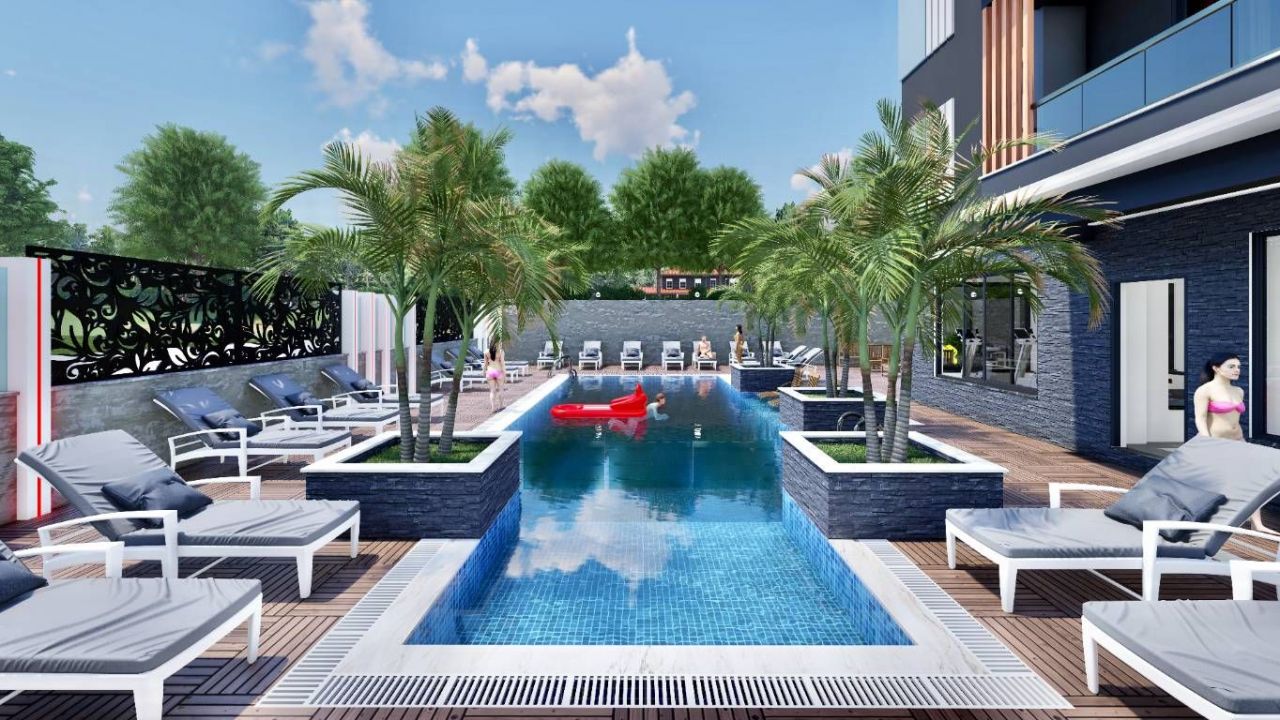 Квартира в Авсалларе, Турция, 50 м2 фото 2