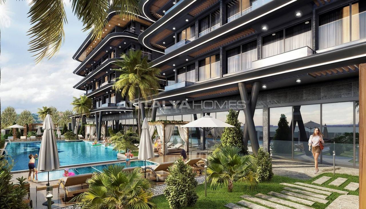 Апартаменты в Алании, Турция, 90 м2 фото 2