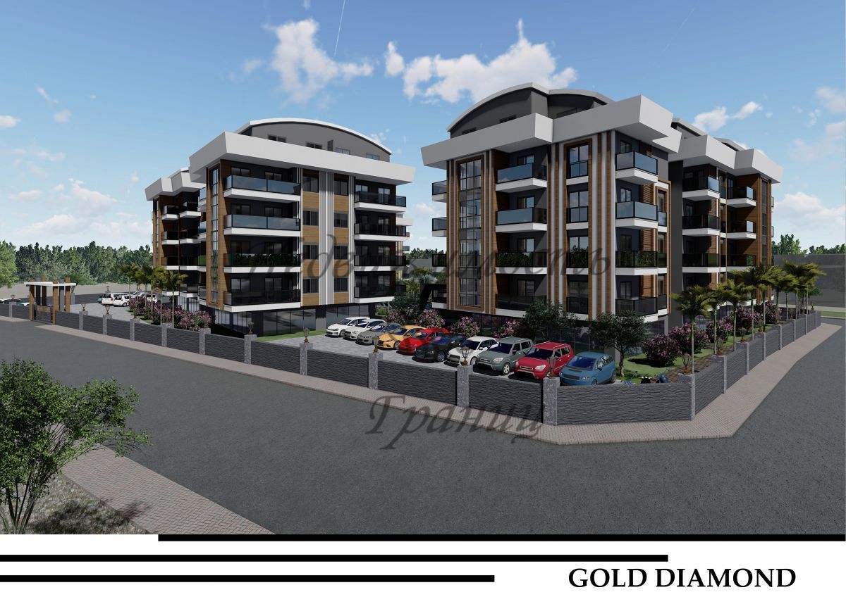 Апартаменты в Алании, Турция, 48 м2 фото 3