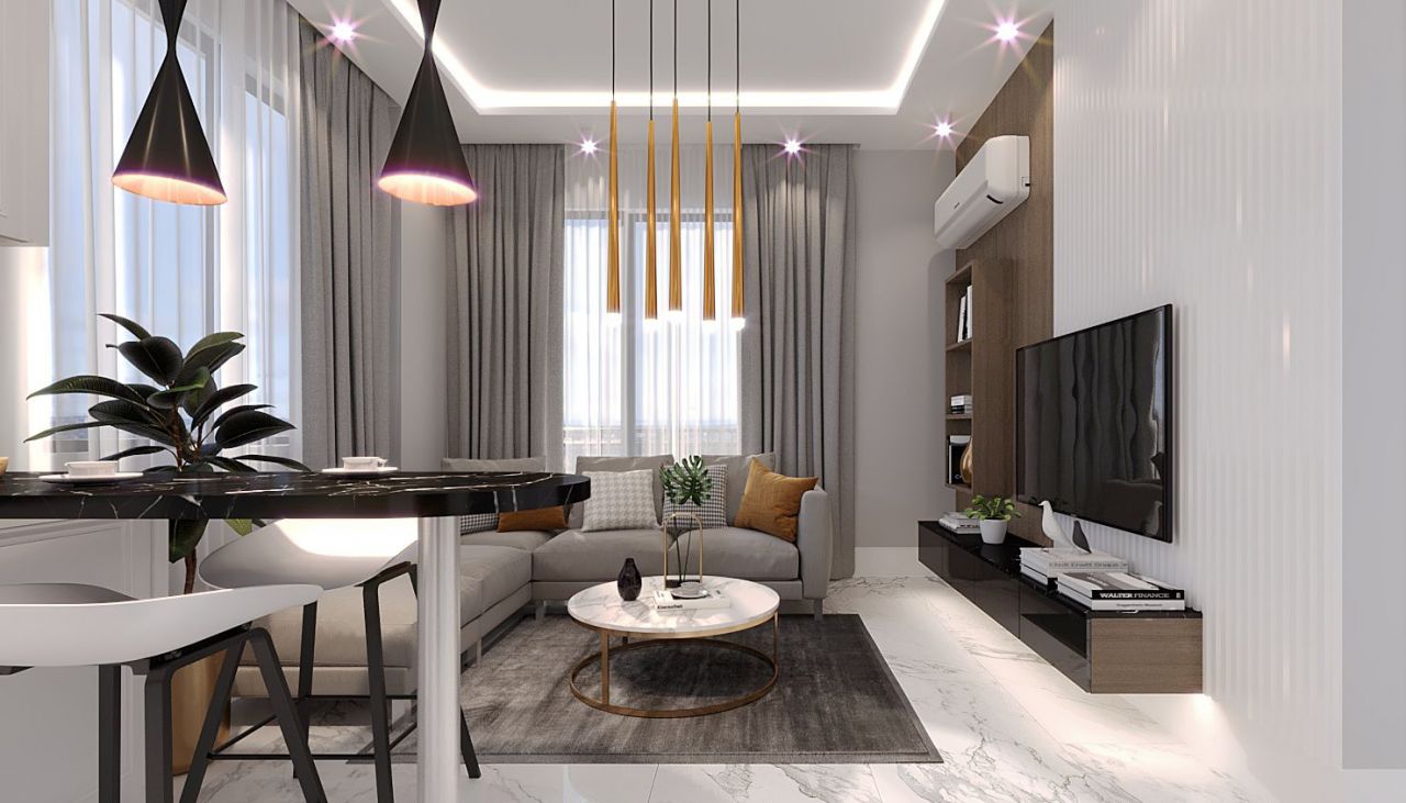 Квартира в Алании, Турция, 50 м2 фото 5