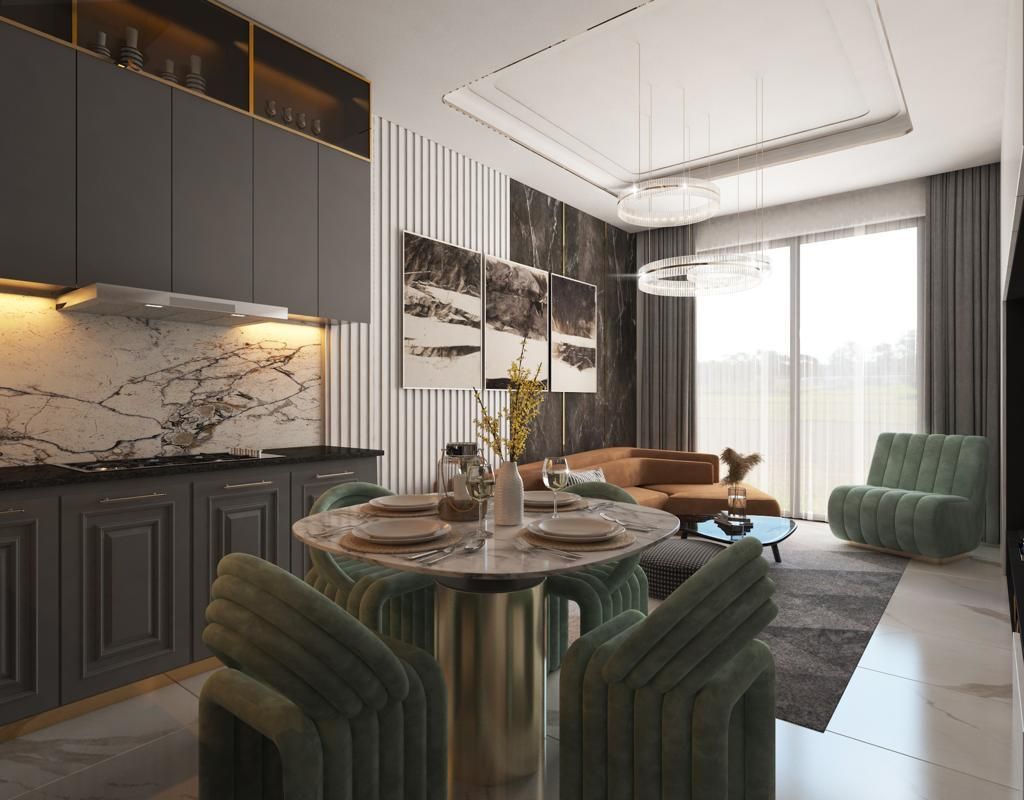 Квартира в Алании, Турция, 56 м2 фото 4