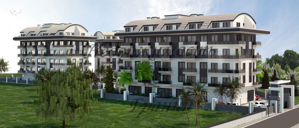 Апартаменты в Алании, Турция, 45 м2 фото 2