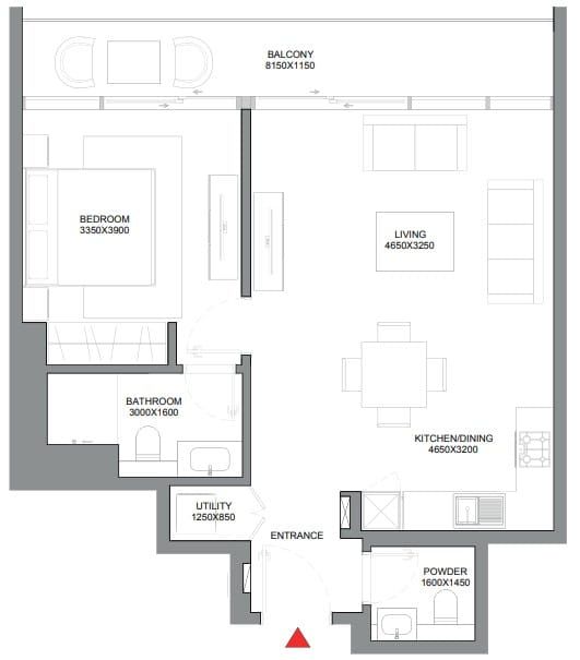 Апартаменты в Дубае, ОАЭ, 81 м2 фото 4