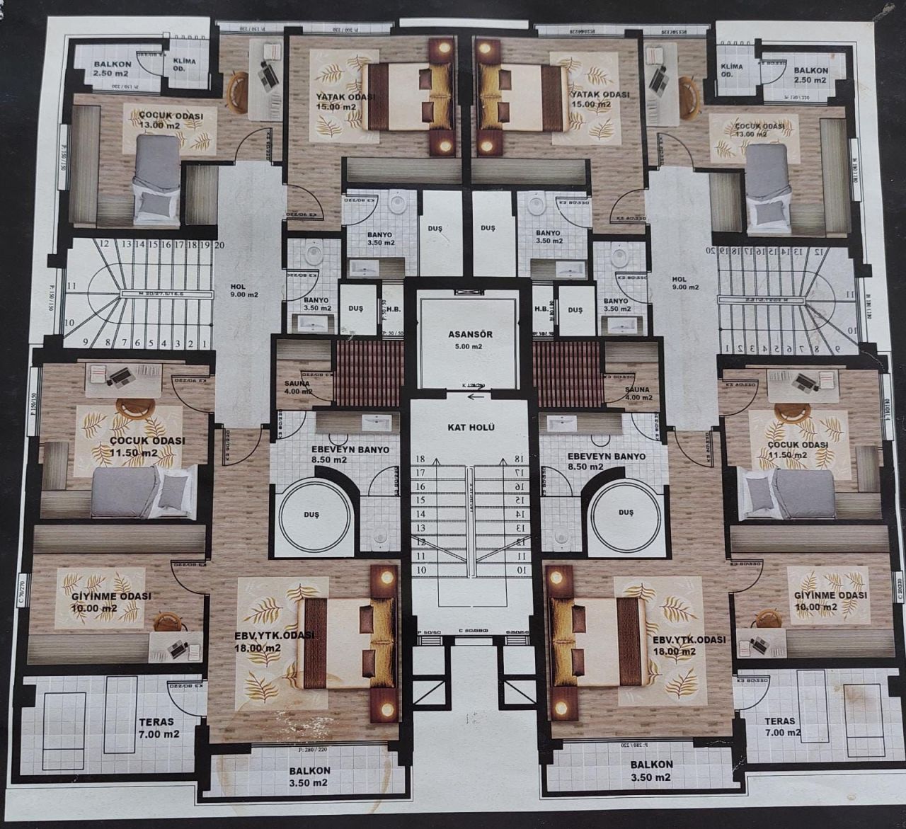 Апартаменты в Мерсине, Турция, 320 м2 фото 5