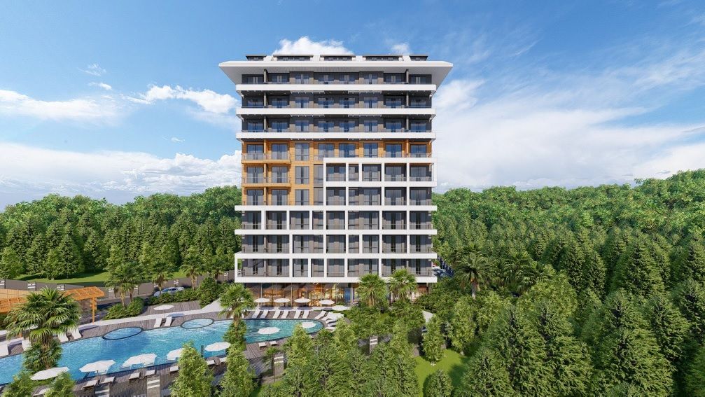 Квартира в Алании, Турция, 43 м2 фото 2