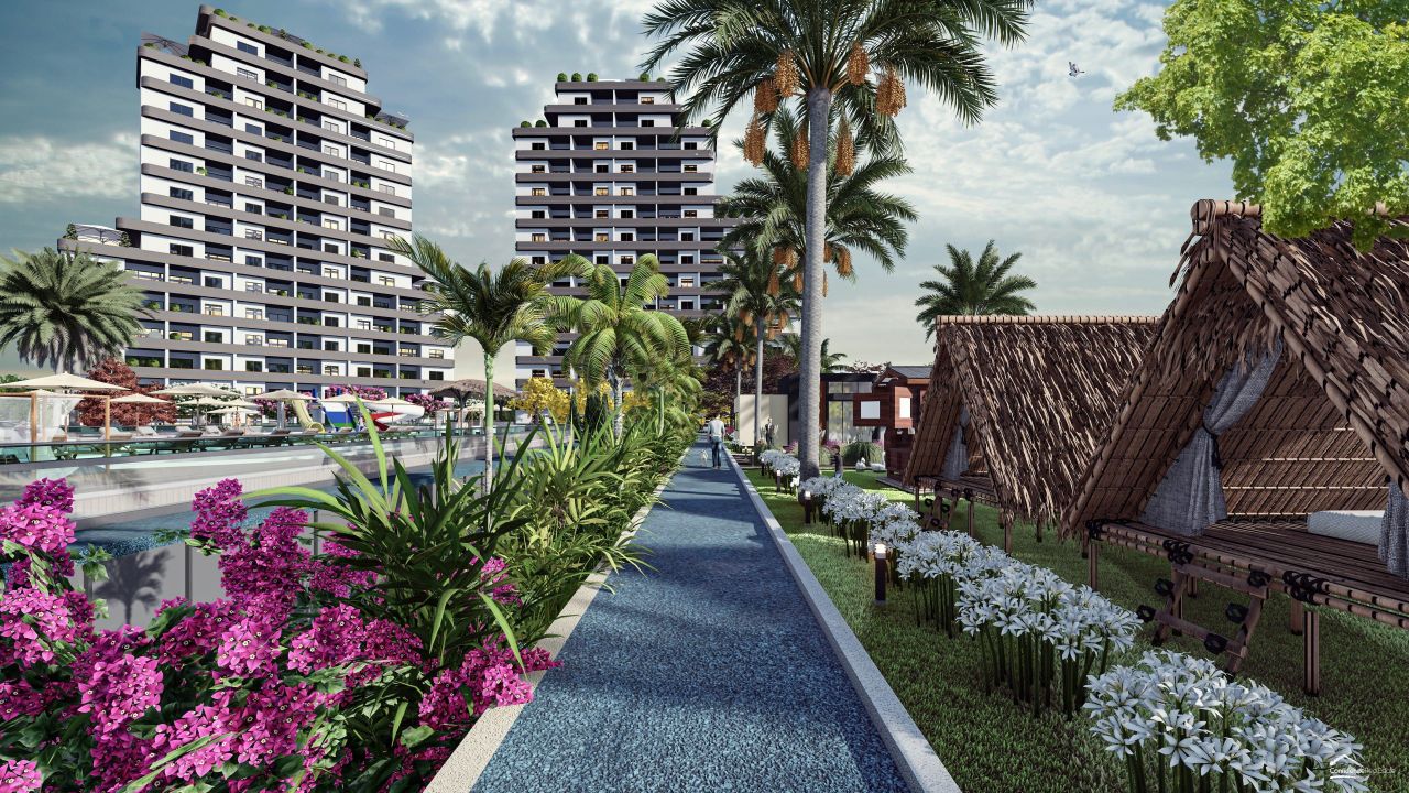 Апартаменты в Мерсине, Турция, 59 м2 фото 4
