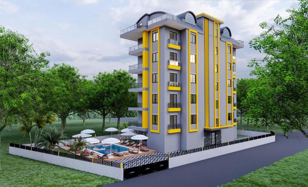 Квартира в Алании, Турция, 57 м2 фото 2