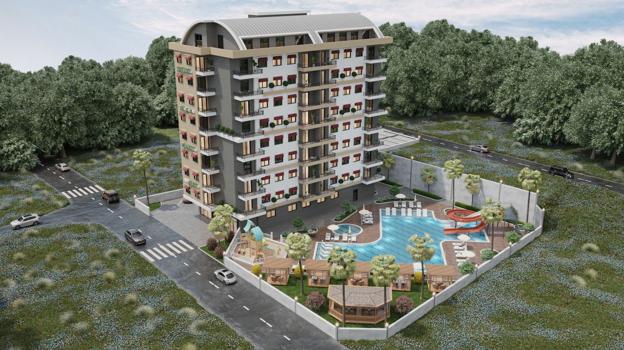 Квартира в Авсалларе, Турция, 40 м2 фото 3